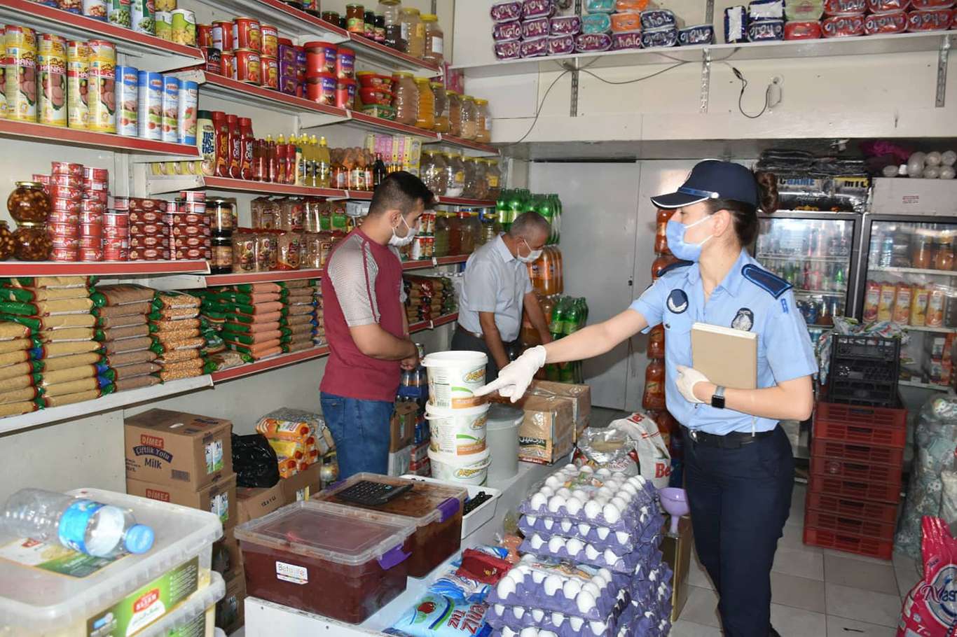 Gaziantep’te Covid-19 denetimleri devam ediyor